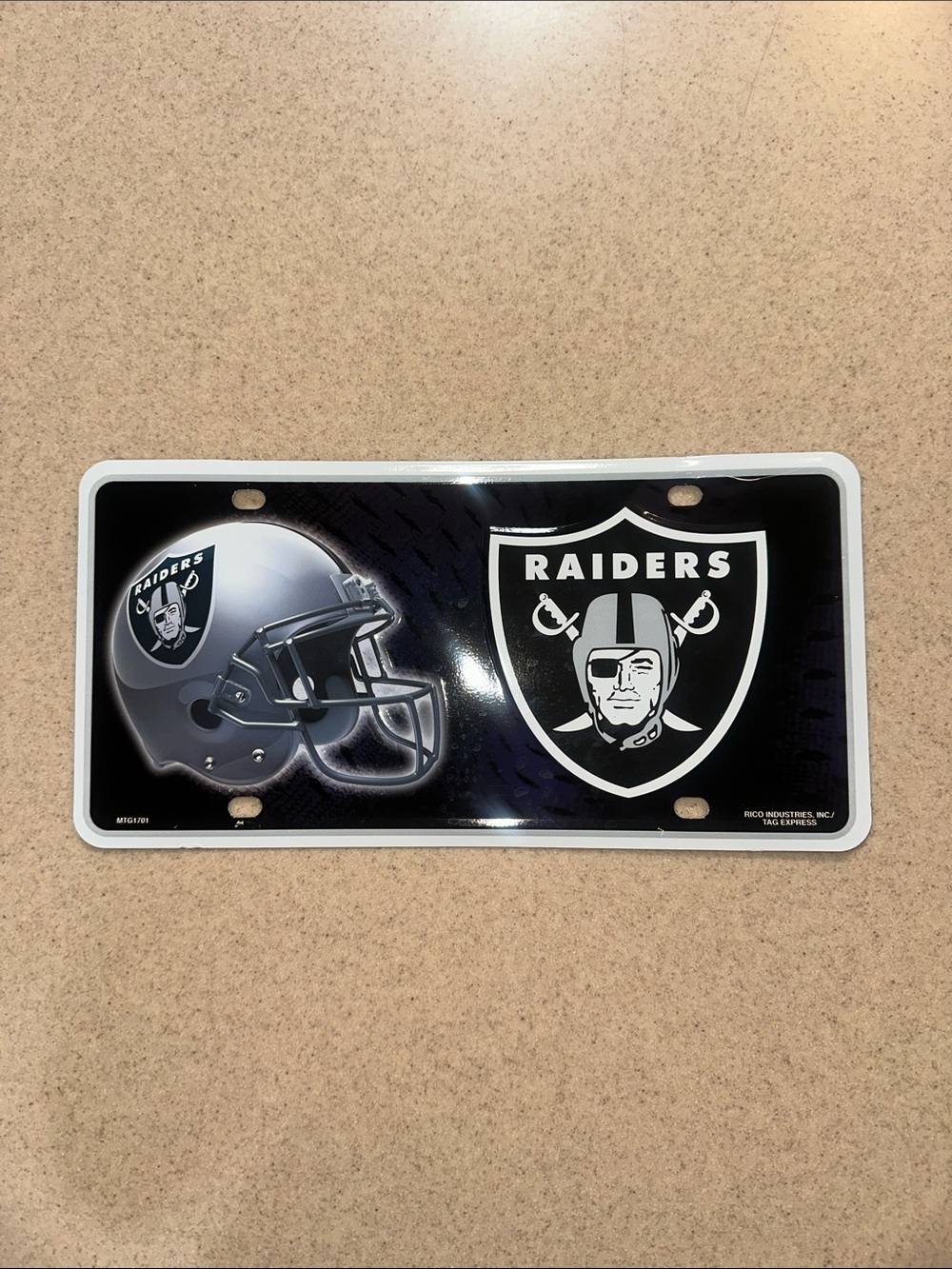 Riders License Plate by RICO Industries